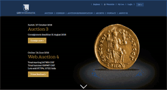 Desktop Screenshot of leunumismatik.com